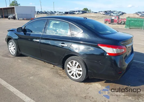 2015 Nissan Sentra Fe+ S/S/Sl/Sr/Sv из США, поврежденный, VIN 3N1AB7AP0FL647161